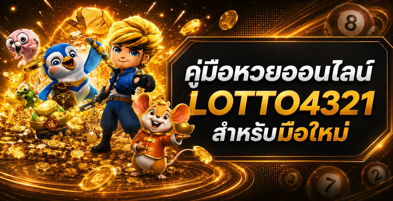 LOTTO4321 คู่มือหวยออนไลน์สำหรับมือใหม่แบบเป็นขั้นตอน